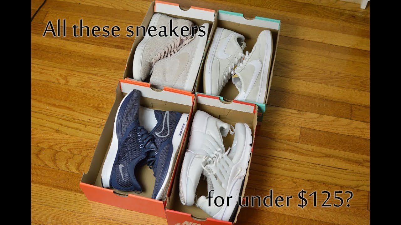 The Cheapest Nike Sneakers I've Ever Bought - Summer 2018 Outlet Pickups