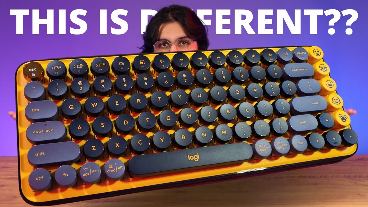LOGITECH POP KEYS Wireless Keyboard+Mouse Unboxing & Review