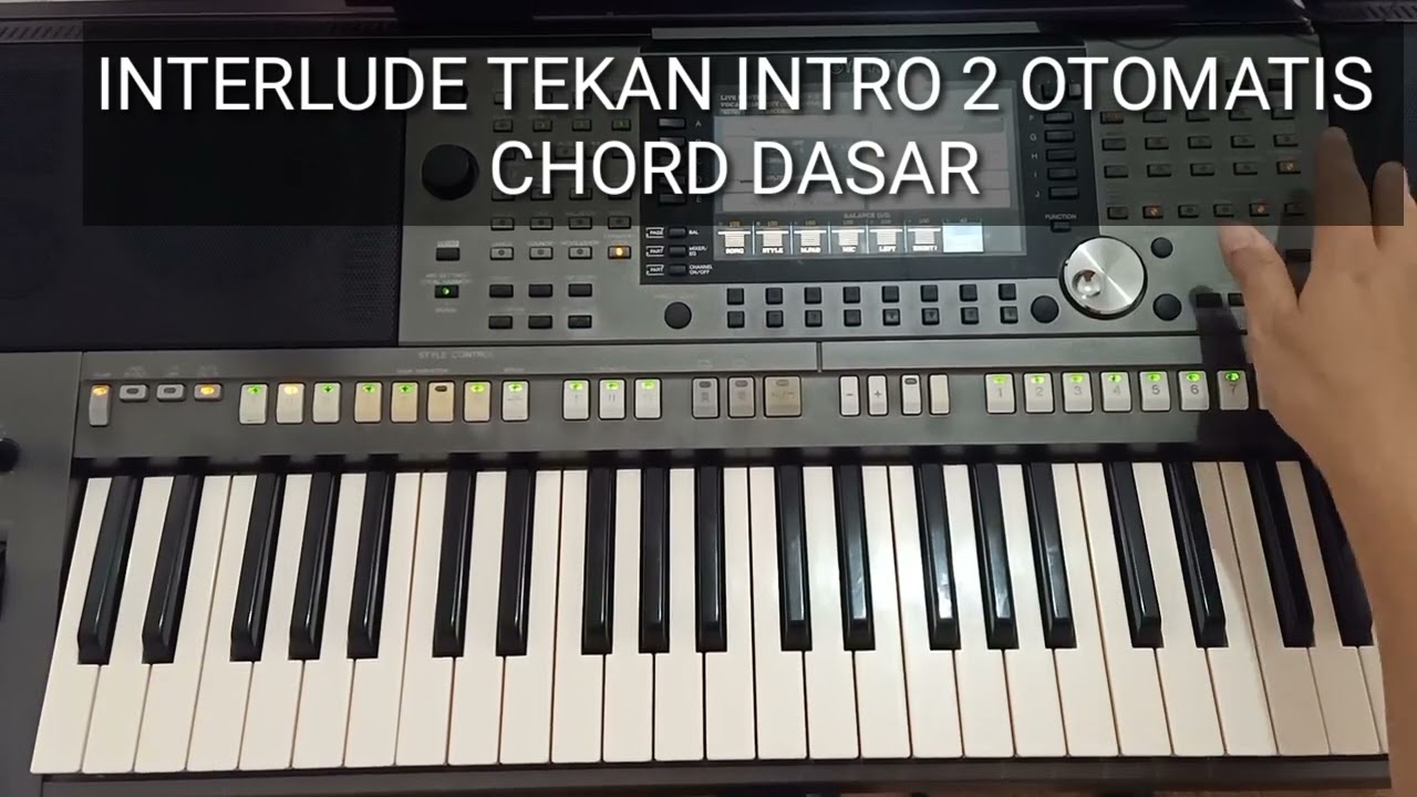 KEYBOARD NYANYI GLORI + STYLE