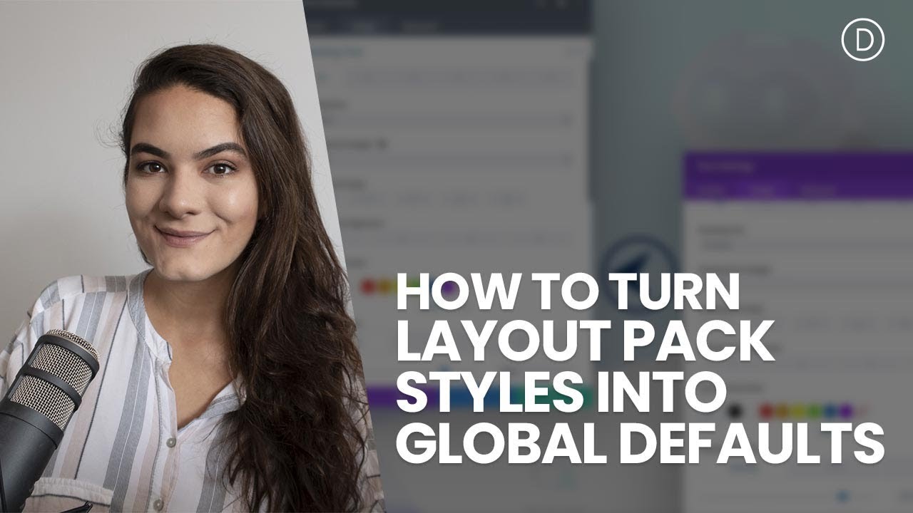 How to Turn Layout Pack Styles into Global Defaults with Divi