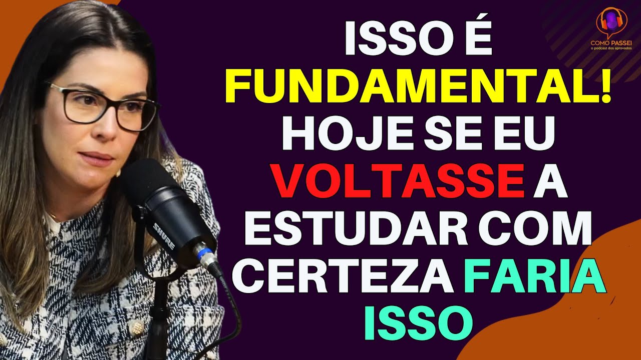 É fundamental fazer isso para passar em concurso público