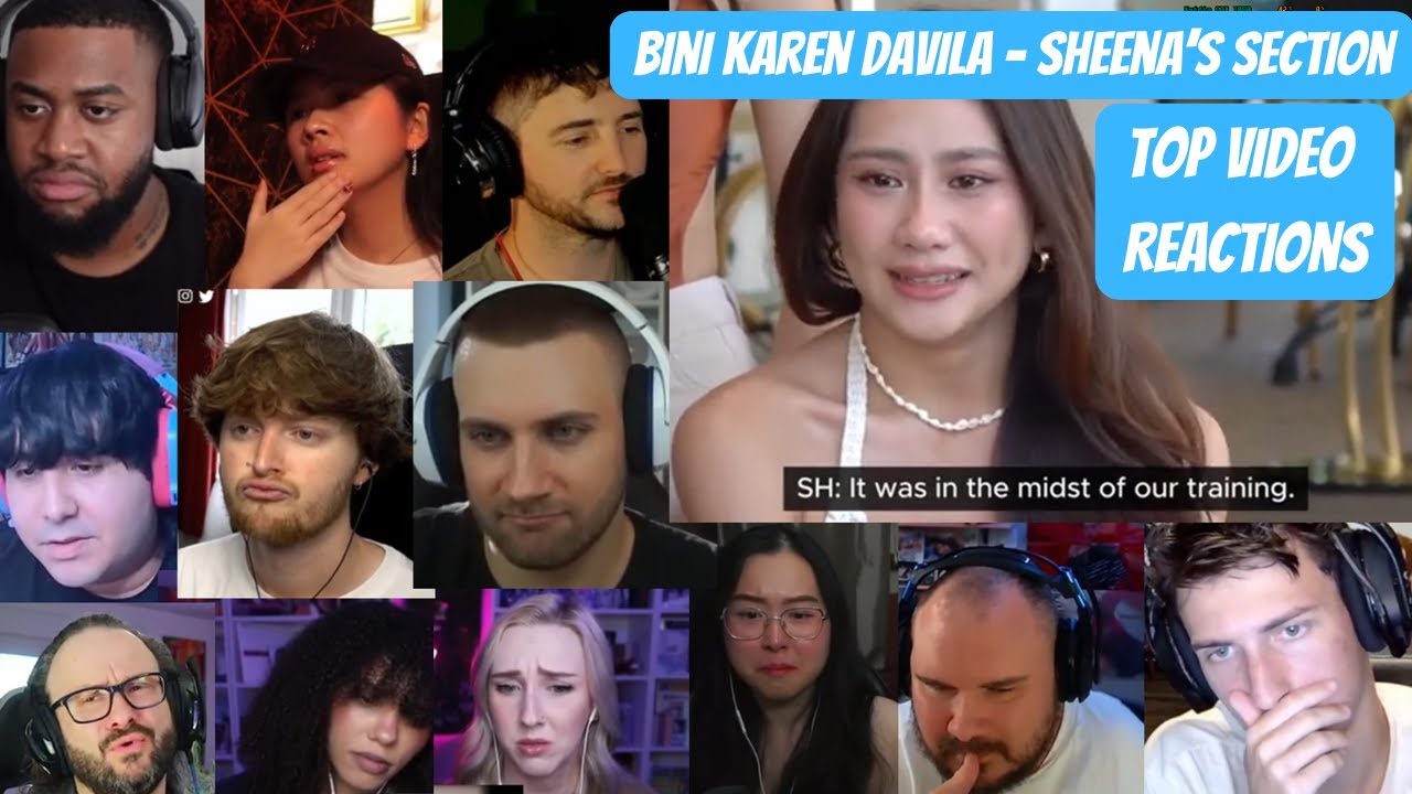Bini Karen Davila Interview - Top Video Reactions Compilation (Sheena's Section)