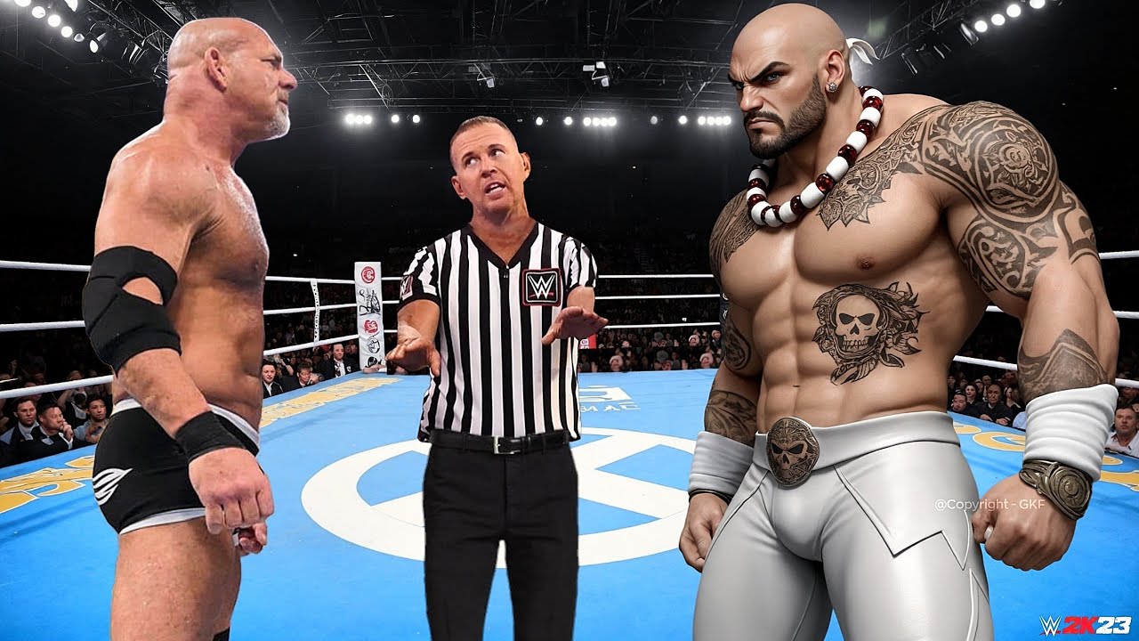 🔥WWE 2K24 - Goldberg vs Bone Crusher - Iron Man Match 2024 | WWE Aug 3, 2024