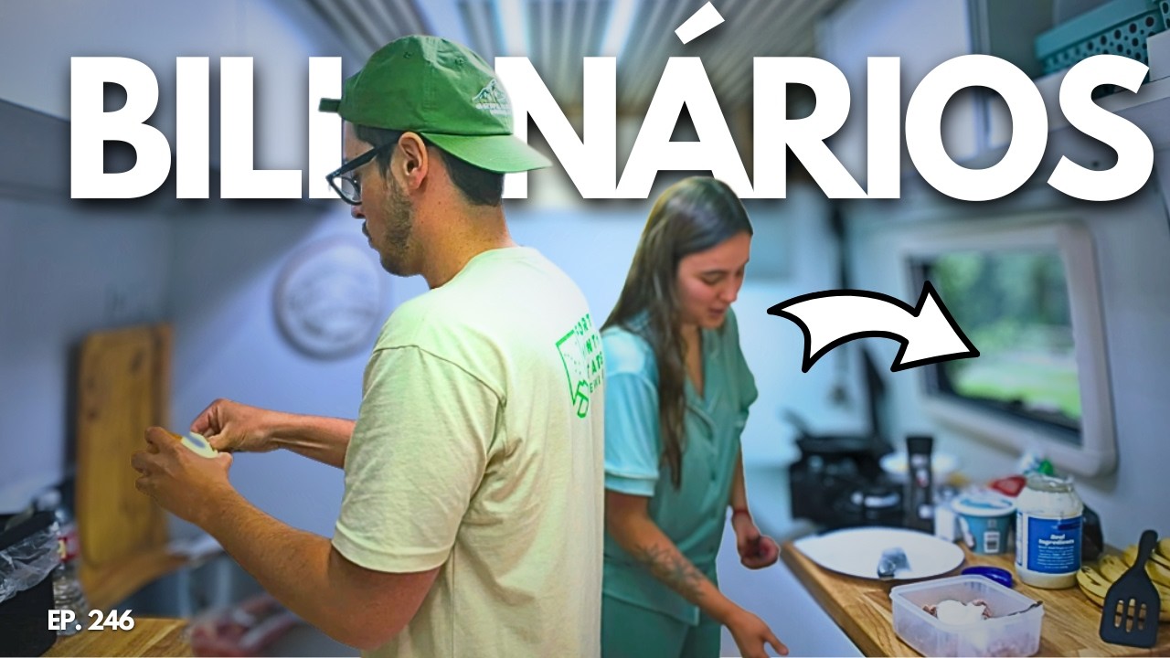 Vivendo em UM CARRO no MEIO de BILIONÁRIOS (sem gastar 1 centavo!!!) EP. 246