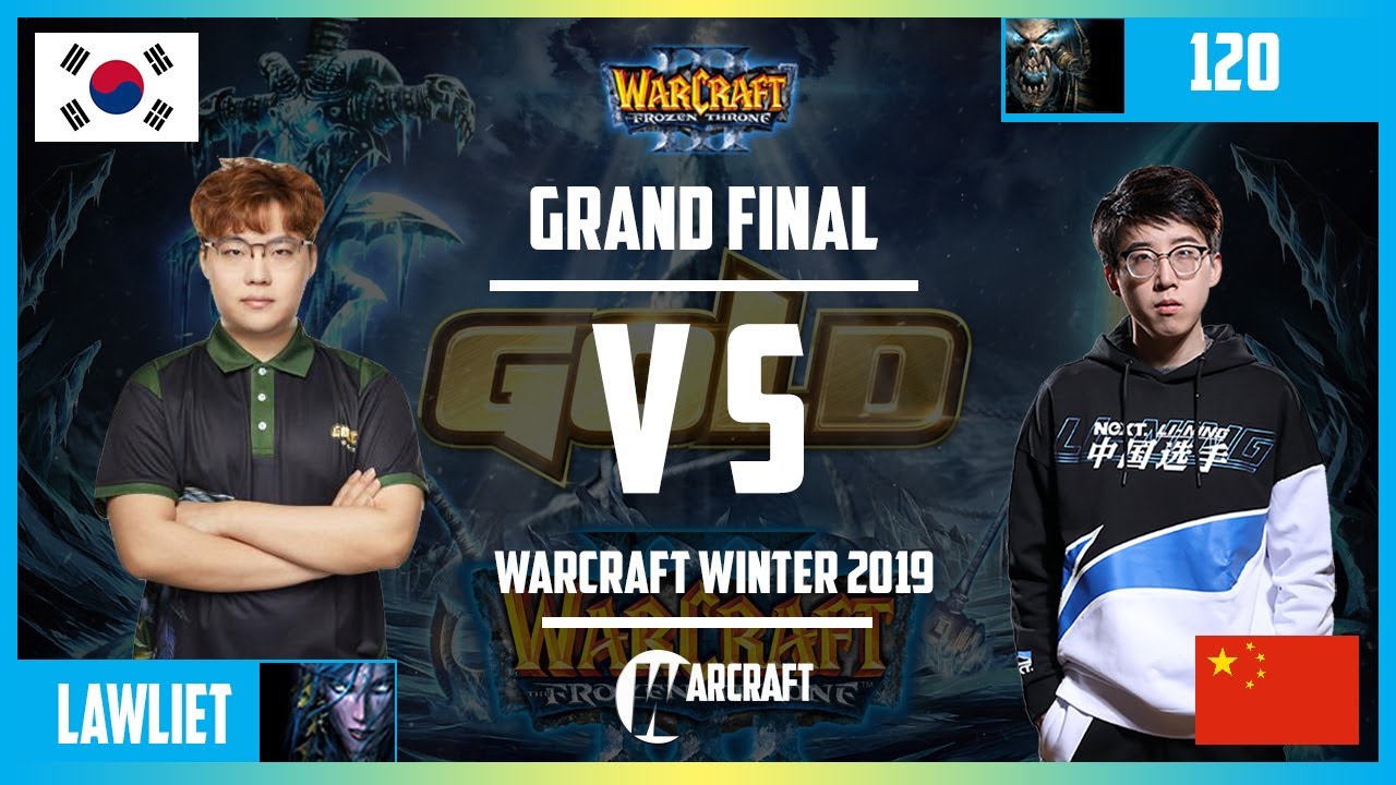 WC3 Fr - WGL Winter Season 2019 -Grand Final - Lawliet [NE] vs 120 [UD]