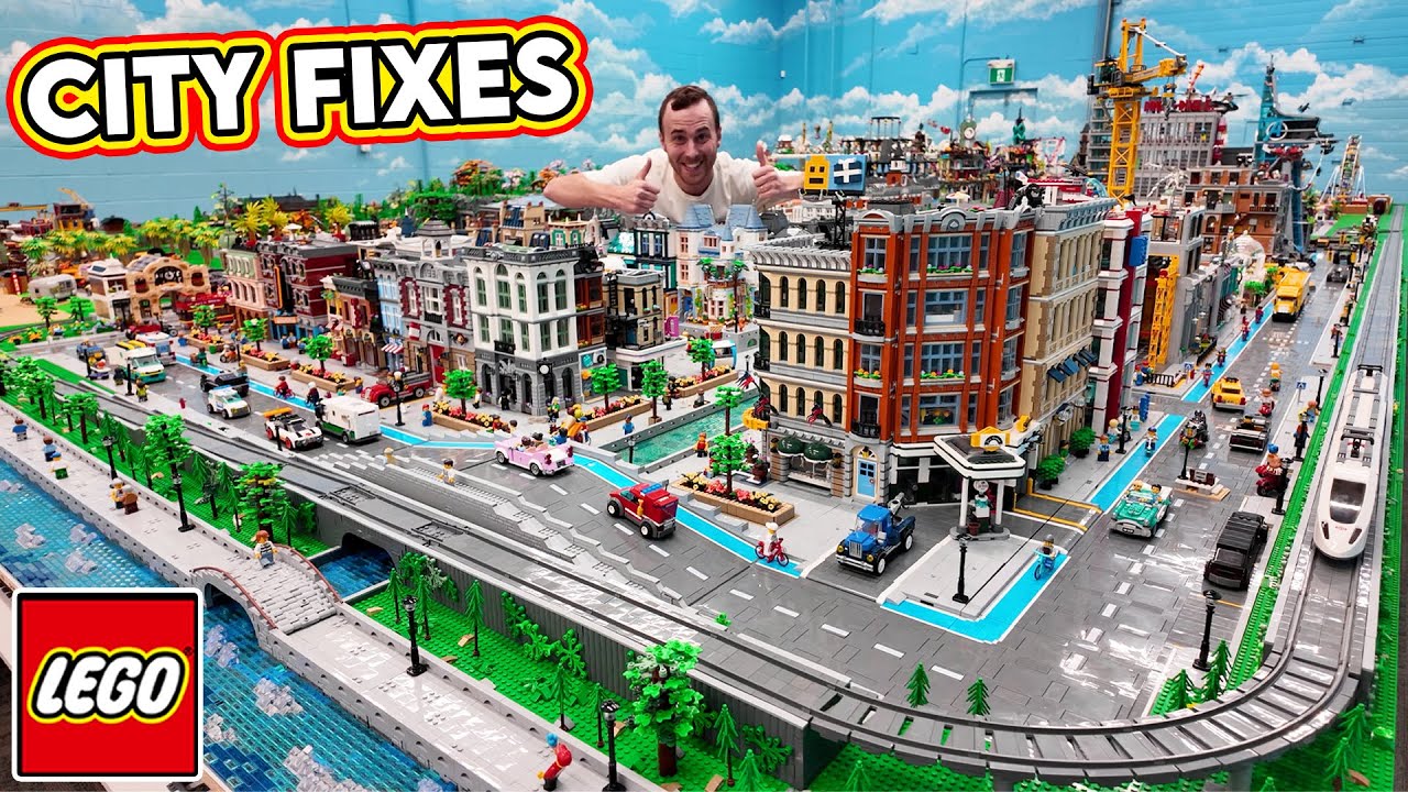 Fixing 10x Things in the LEGO City!