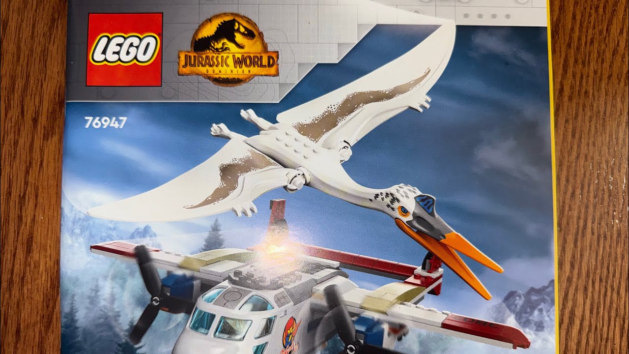 Jurassic World Dominion Quetzalcoatlus Ambush Set 76947 | Lego Review