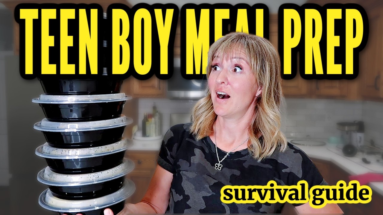 Full Day Meal Prep For Athletes | Easy High Protein Recipes for Teens
