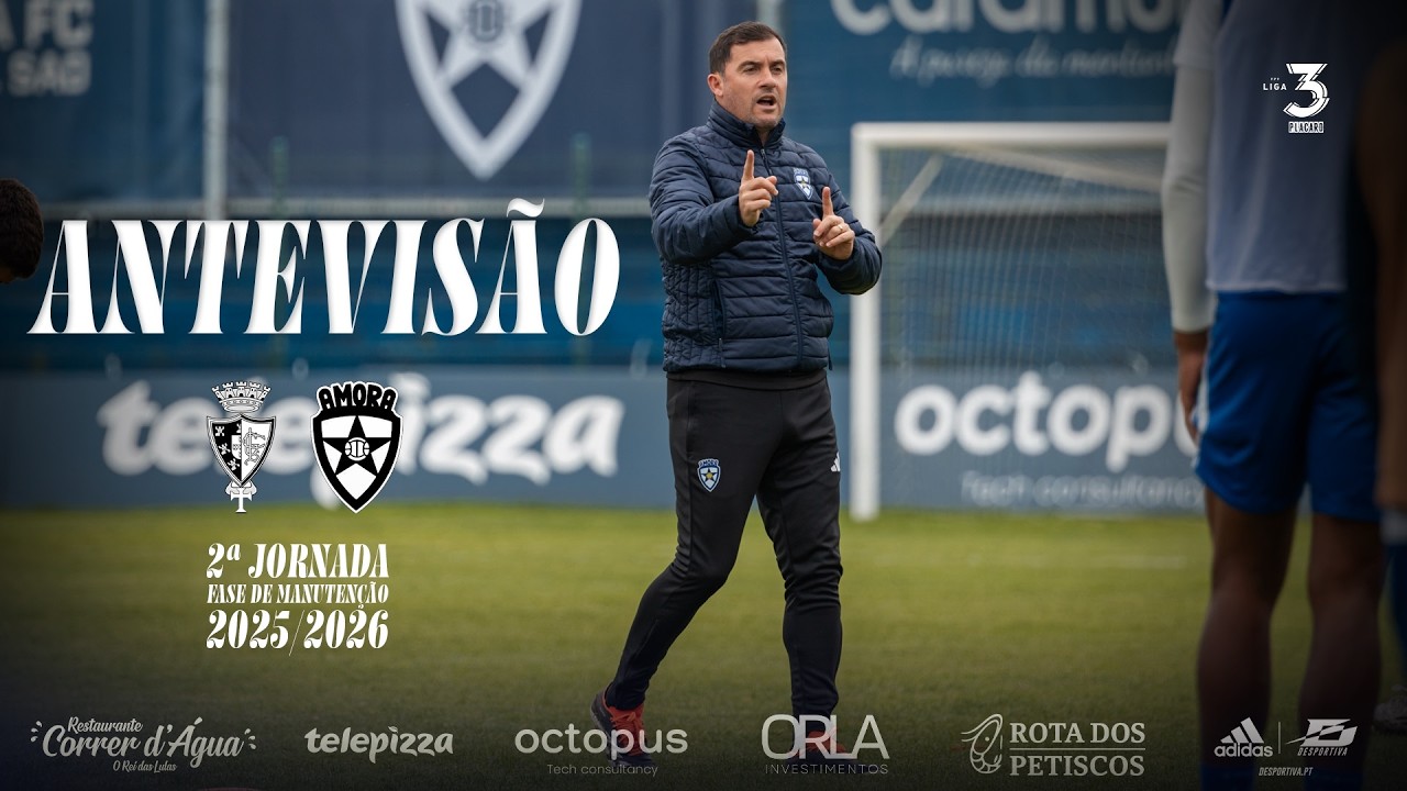 ANTEVISÃO DE RICARDO PESSOA - LUSITANO GC x AMORA FC, SAD #liga3placard #purofutebol #LGCAFC