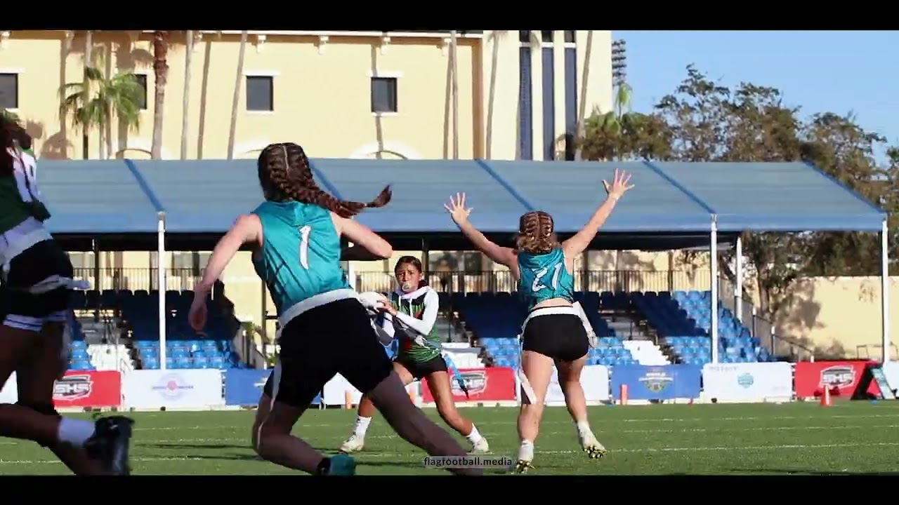 Jaguars Elite (FL) vs Football Flag México (MEX) | 11U Girls | Disney Flag Football Championship 25