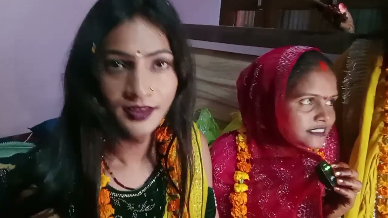 खुशबू रानी पहुंची प्रतापगढ़#nayenawelidulhanparpehledin  निधी दीदी के घर।#bhojpuri 