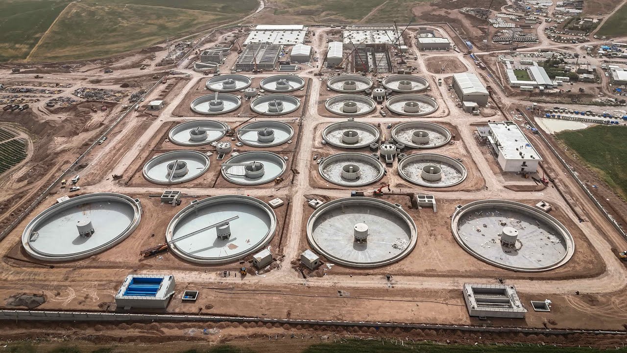 PM Masrour Barzani visits the Erbil Water Supply Emergency project