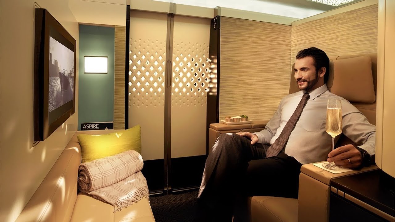 Etihad A380 First Class Apartment London to Abu Dhabi: MY BEST FLIGHT EVER!