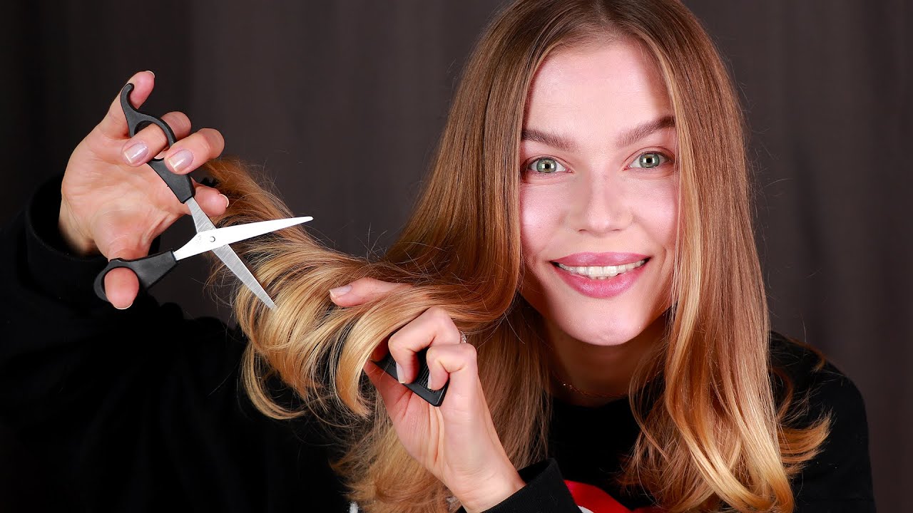 ASMR Cutting My Own Hair