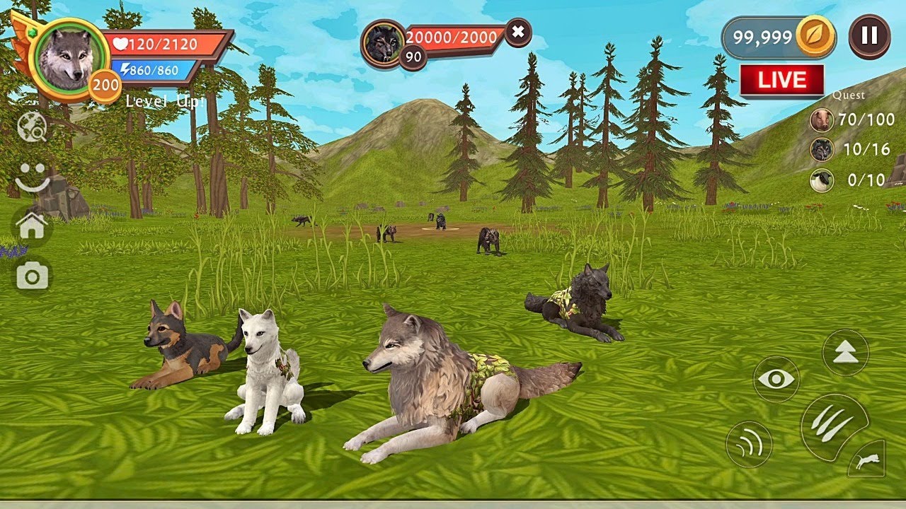 🔴LIVE | WildCraft: Quest - Transformation And The Wolf - Quest - Coop & Pvp