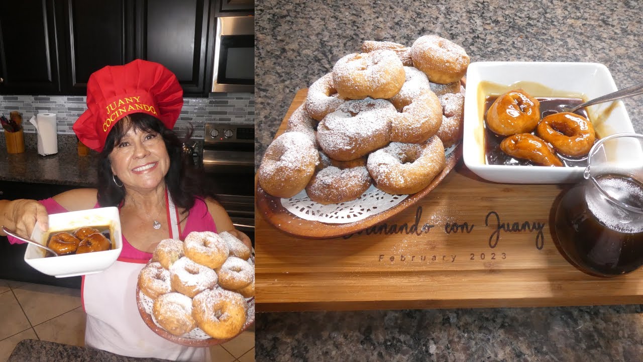 PICARONES CHILENOS CASEROS PASADOS Y CON AZUCAR FLOR!! HOMEMADE PICARONES