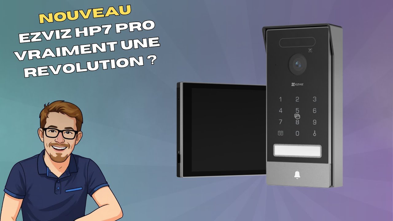 J&rsquo;ouvre ma porte&hellip; avec mes veines ! Ce visiophone EZVIZ est compl&egrave;tement fou 😱🔓