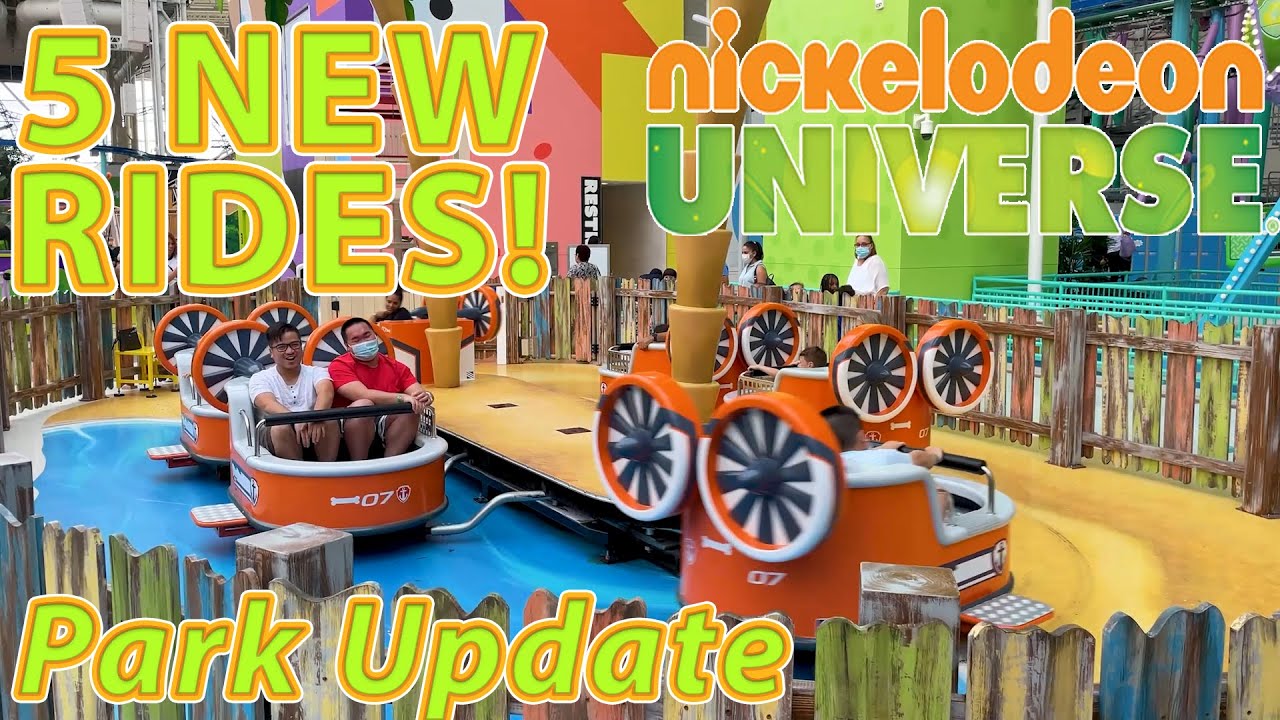 Nickelodeon Universe at American Dream | Park Update | July 2021
