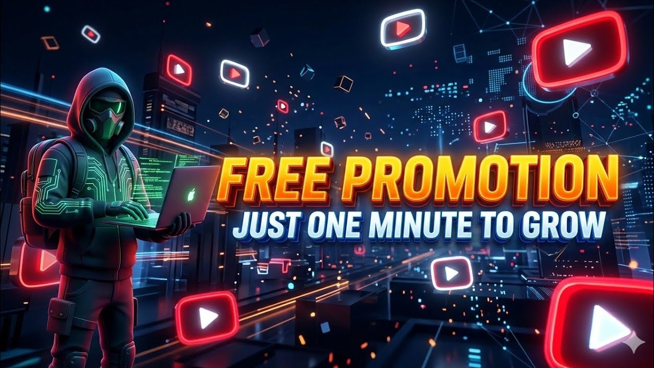 #just one minute to grow #Free promotion