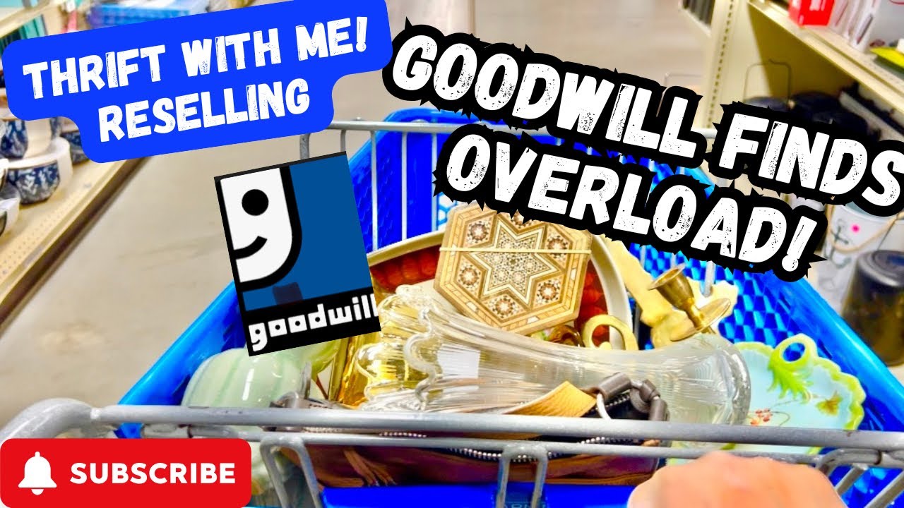 I needed another CART! TWO GOODWILLS SARASOTA FLORIDA Thrift With Us For Reselling! Niknax Ebay Etsy