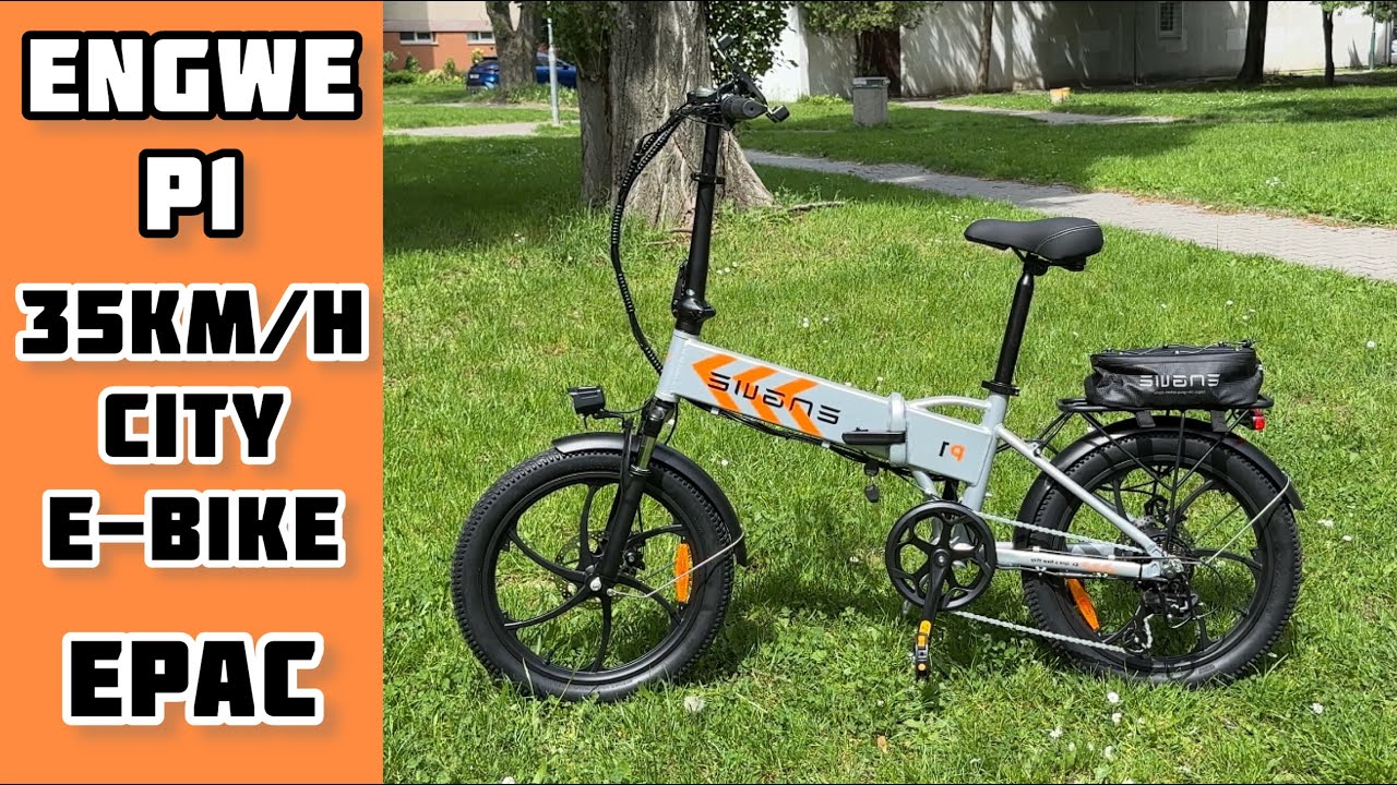 Engwe P1 - 35km/h mestský e-bike, ktorý nemusíš prihlasovať na úradoch