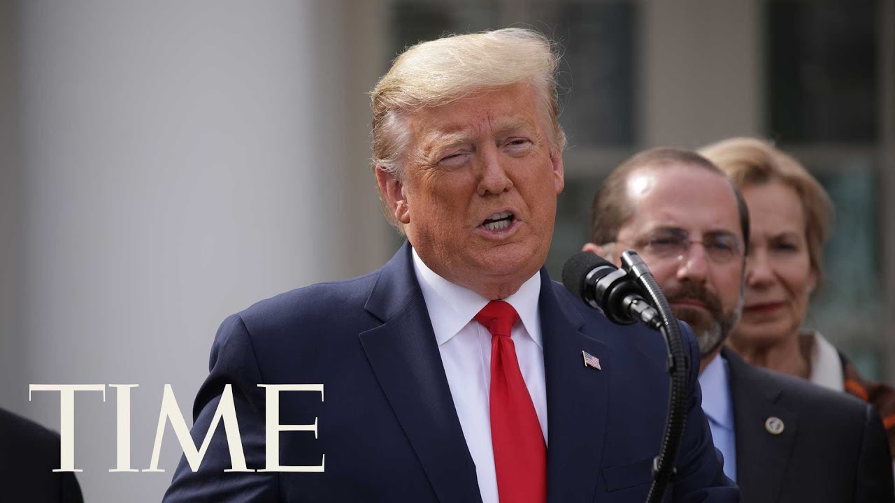 President Trump holds news conference as COVID-19 virus continues to spread in the US | TIME