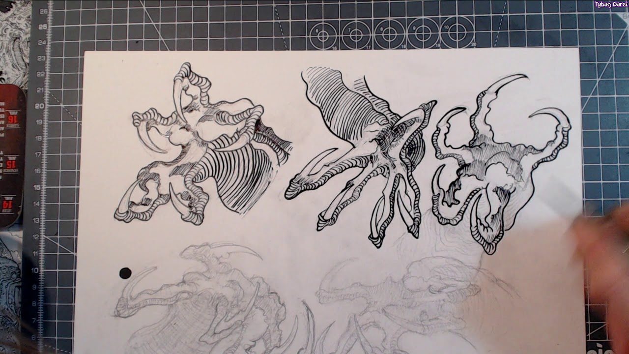 Drawing Dragon Claws