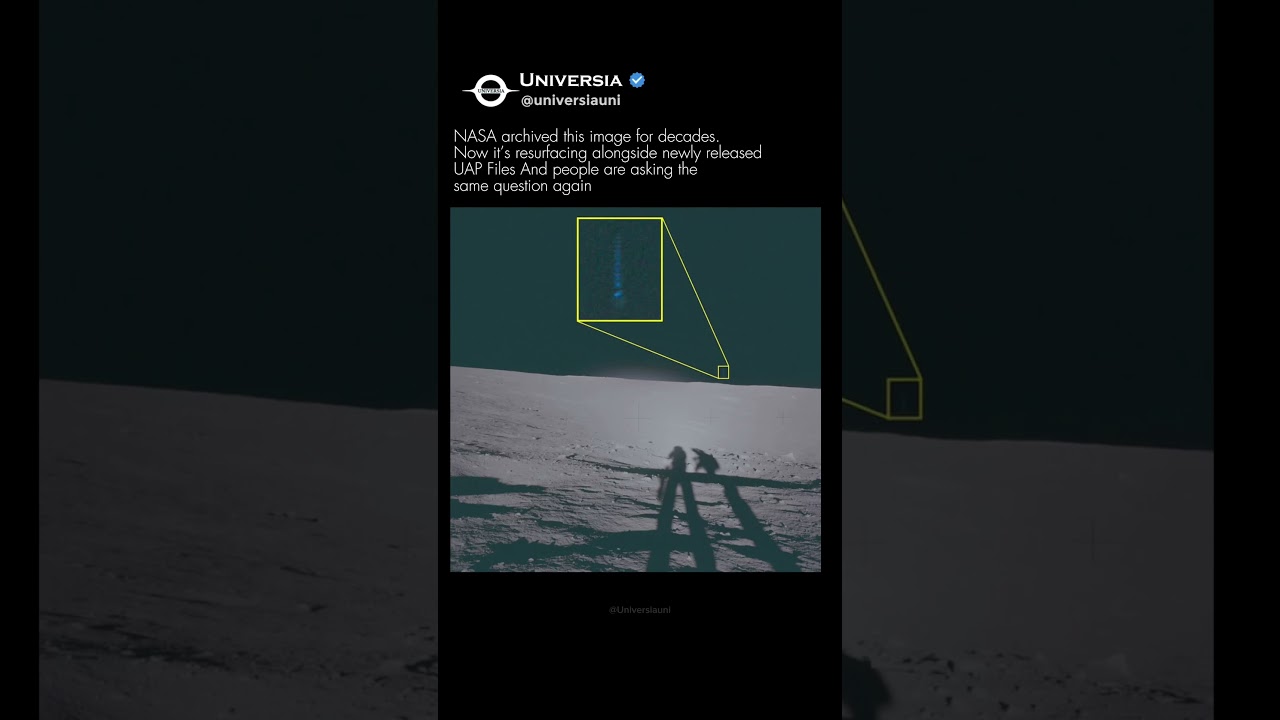 Newly Released UAP Files Reveal Bizarre Apollo Image