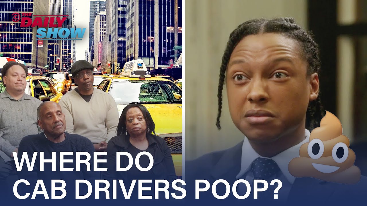 Ever Wondered Where Cab Drivers Go to the Bathroom? Josh Johnson Has | The Daily Show