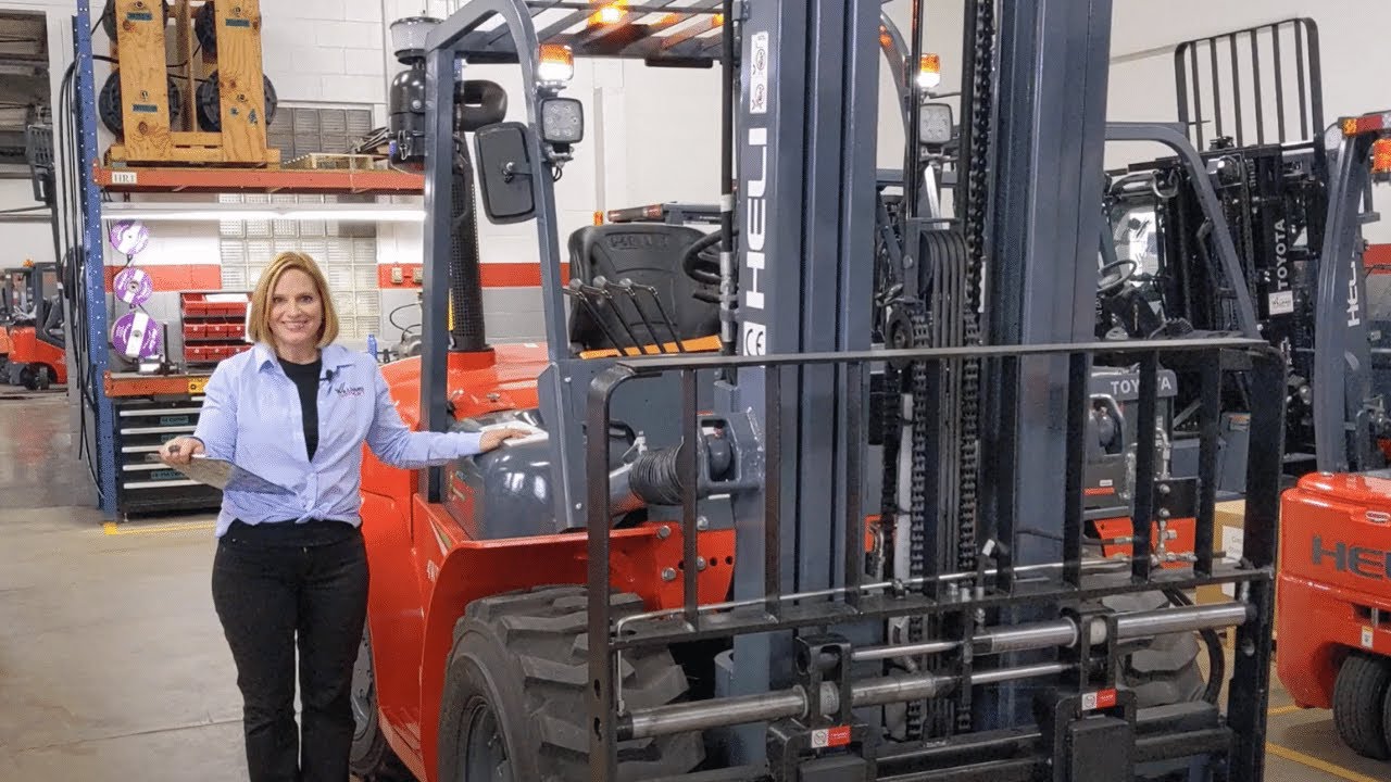 FOR SALE - *NEW* Diesel Pneumatic Rough-Terrain Forklift