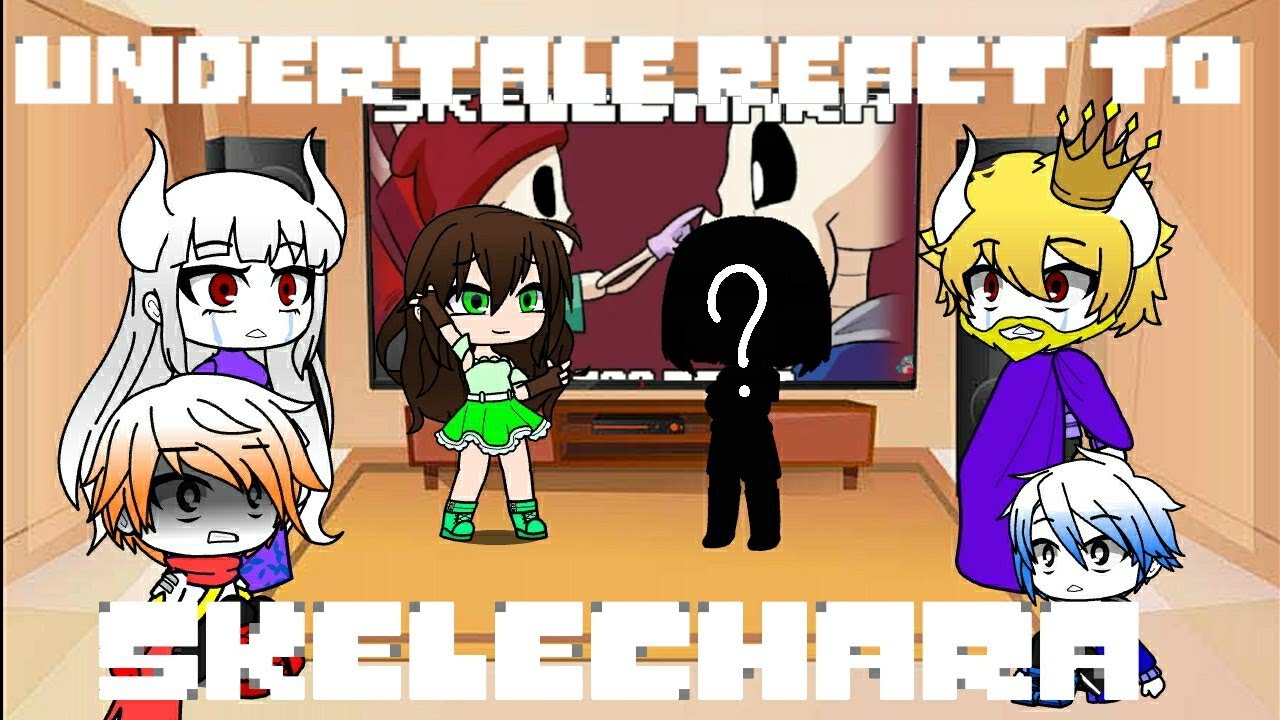 Multiverse 427 Ep 10 || Undertale React to SkeleChara || Gacha Club