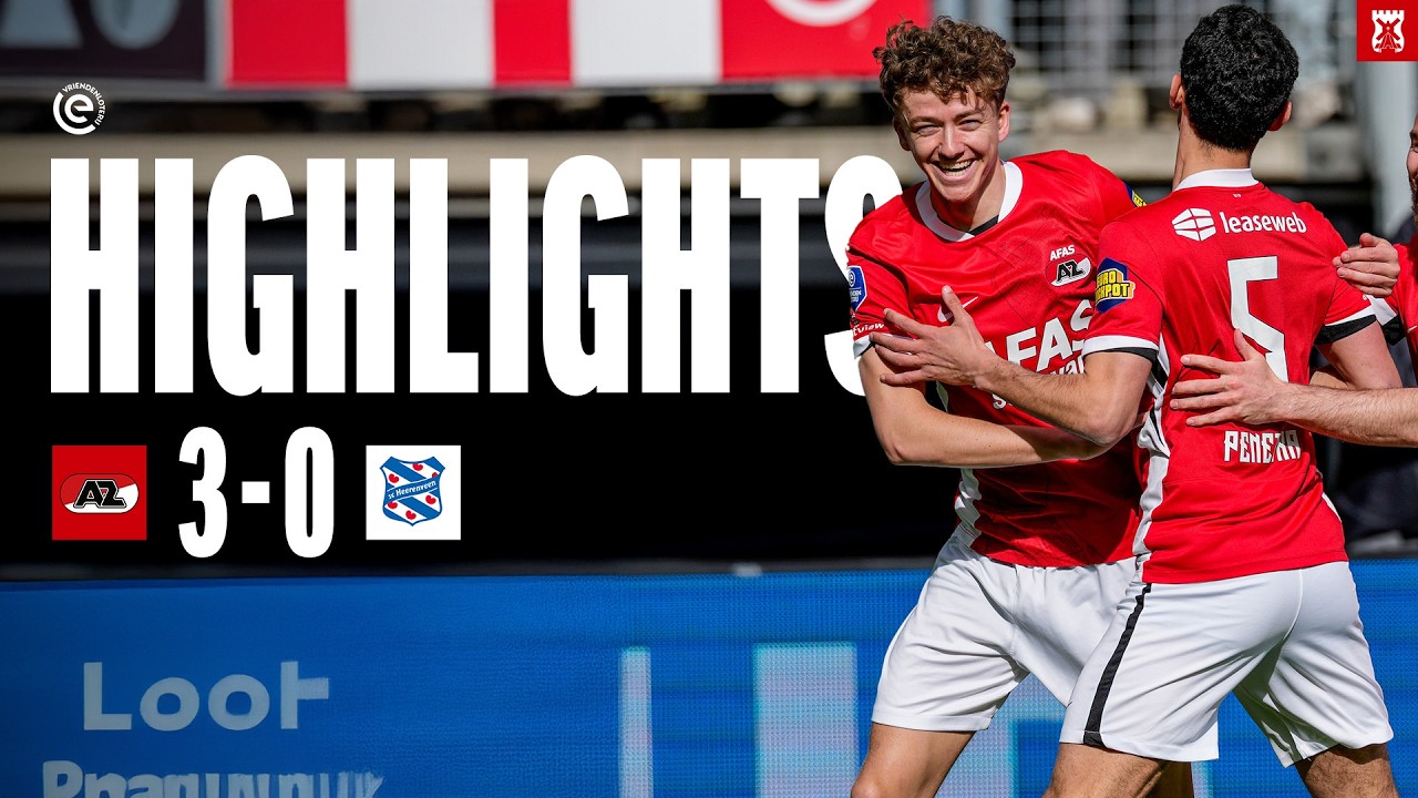 AZ - sc Heerenveen // Highlights