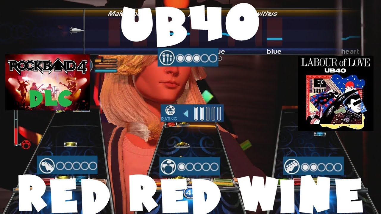 UB40 - Red Red Wine - Rock Band 4 DLC Expert Full Band (September 6th, 2018)