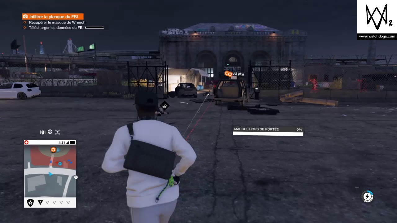 WATCH_DOGS® 2 | récupérer le masque de wrench