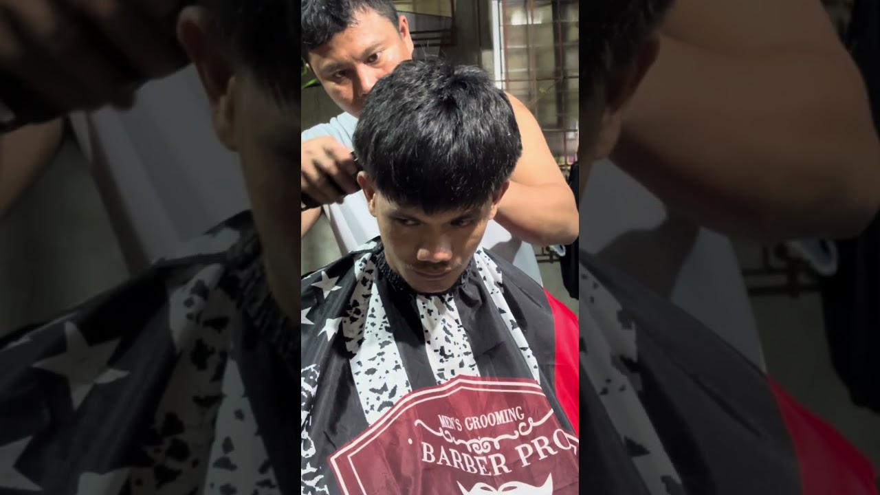 Gupit ni Joemarie Aroz Taper #barbershop #taper 
