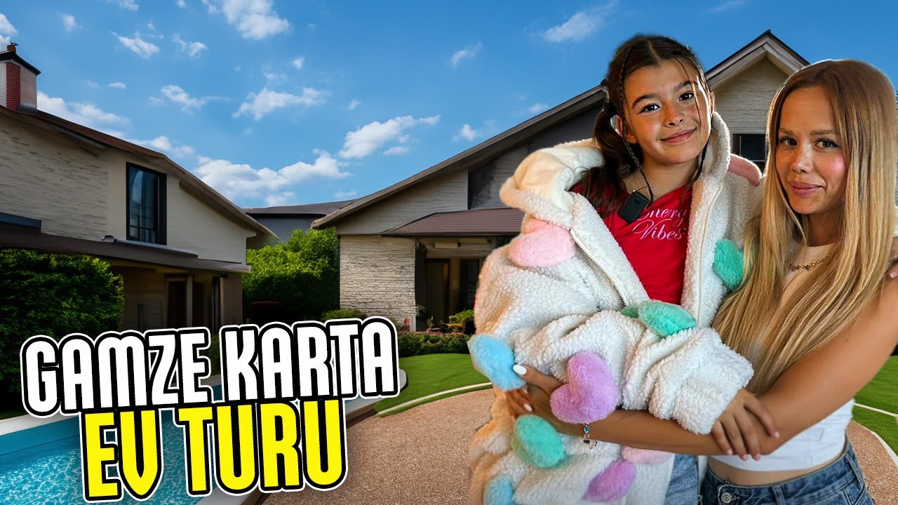 GAMZE KARTA EV TURU !? | Maya Başol