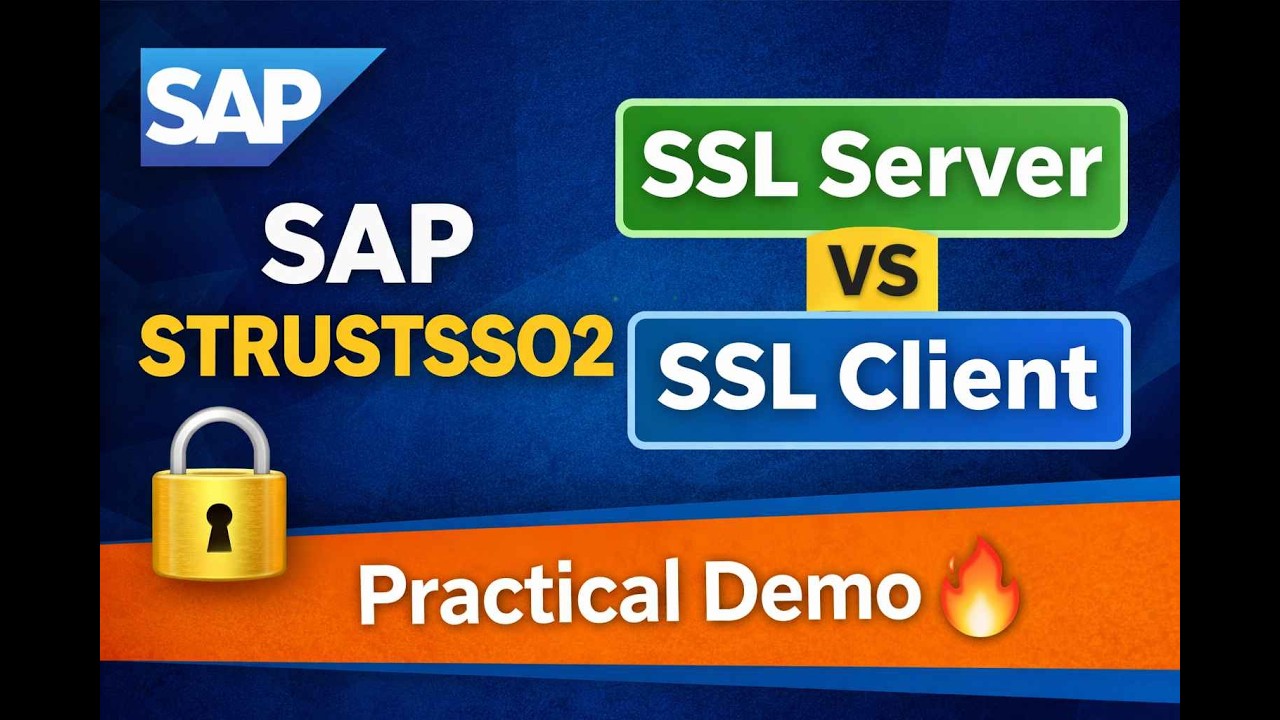 SAP STRUSTSSO2: объяснение | Стандарт SSL-сервера и конфигурация SSL-клиента в SAP