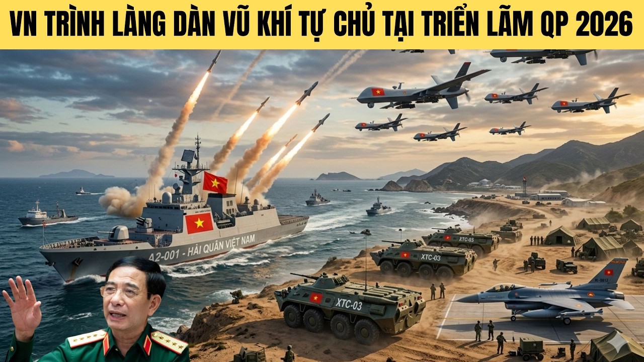 Việt Nam trình làng khí tài gì ở triển lãm quốc phòng 2026?