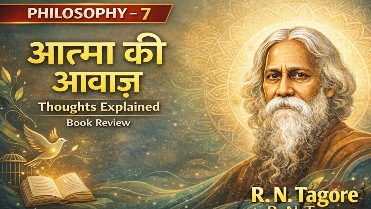 Thoughts from Rabindranath Tagore | आत्मा की आवाज़ | Philosophy Book Review | #7 #SBZB 📚 #RN_Tagore