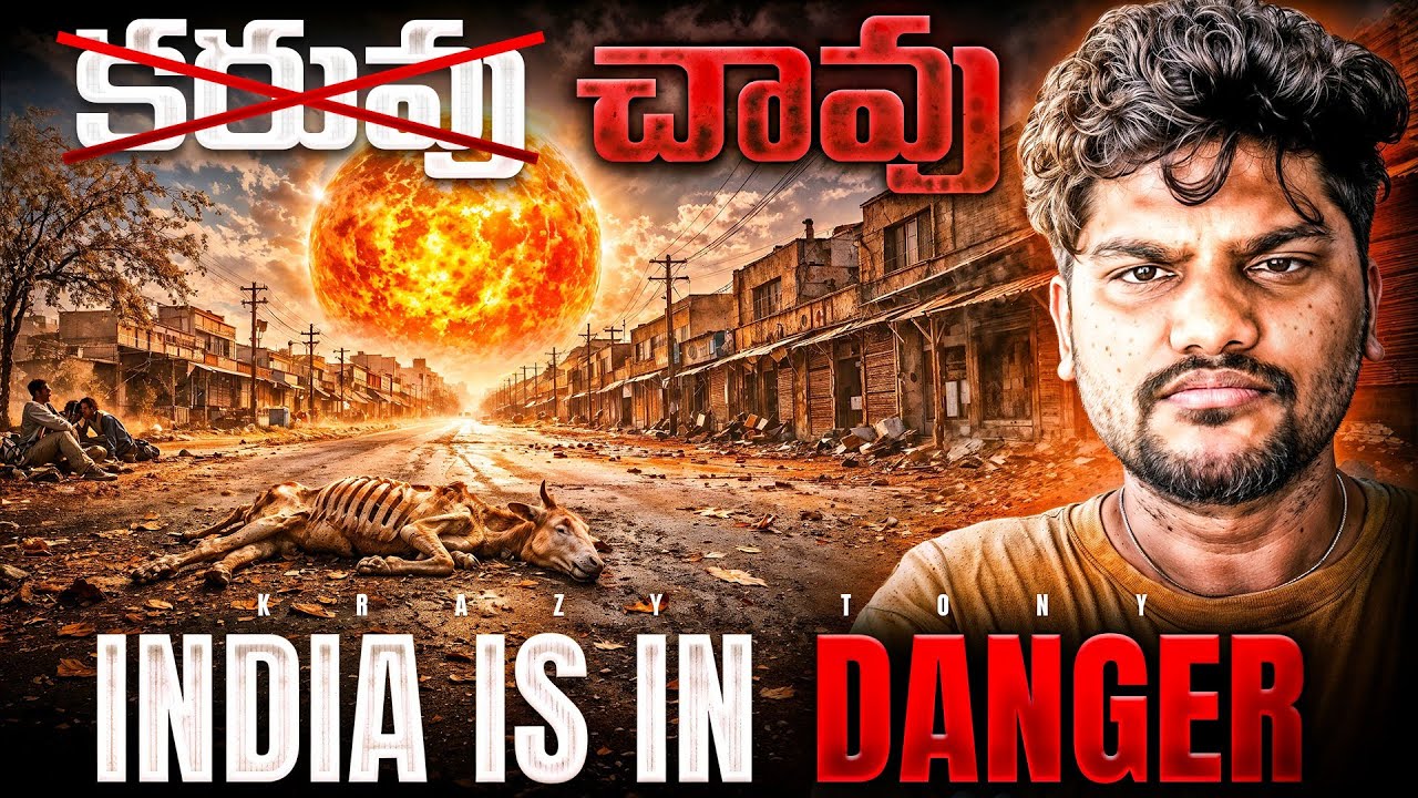 Heat wave in INDIA| Indian Cities are DY!NG with HEATWAVES|Heatwaves 2026 Explained by @KrazyTony