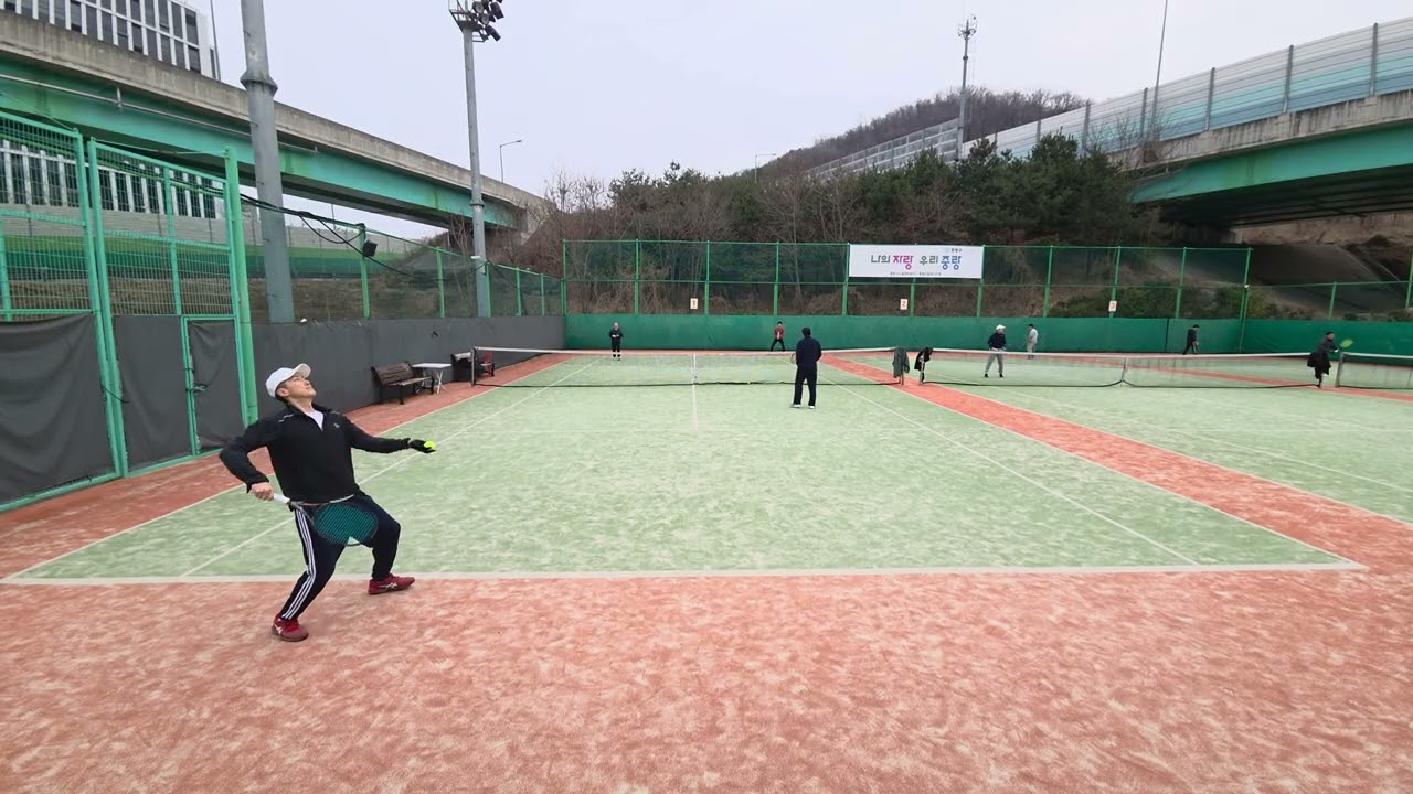 26.03.15 테니스 복식 중랑구립 3경기