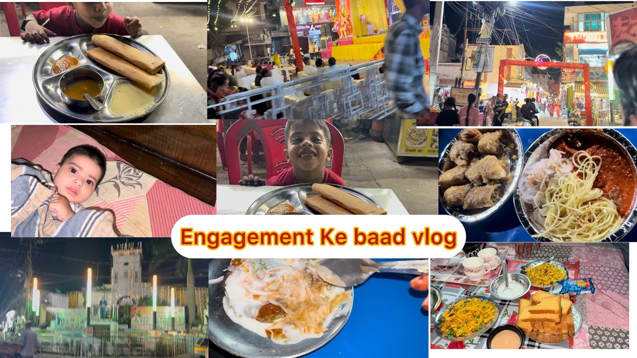 💍 Engagement ke baad Ghoomne Nikle | Fun Day Out with Family | Fast Food Vlog 🍔 🍕 