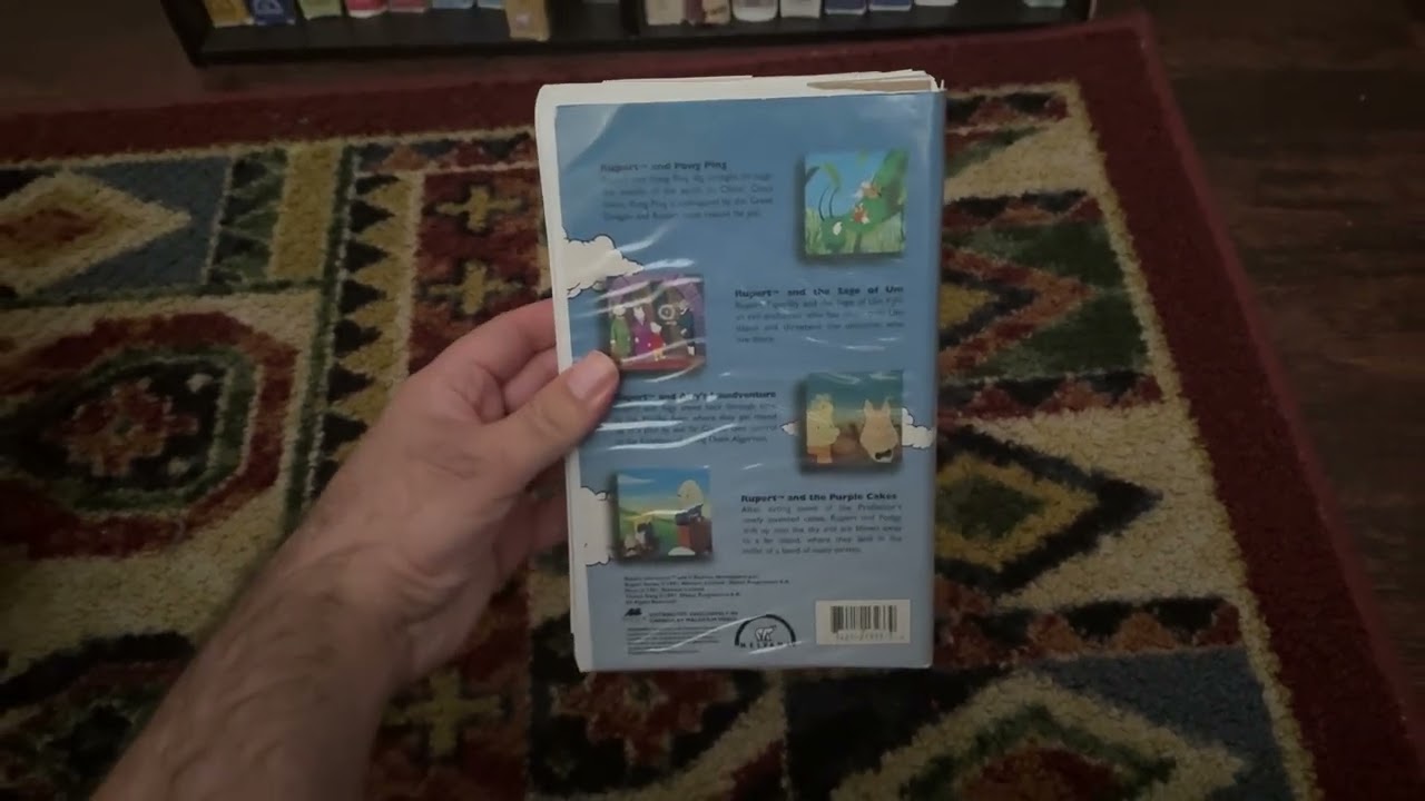 Rupert’s Greatest Adventures 1991 VHS 