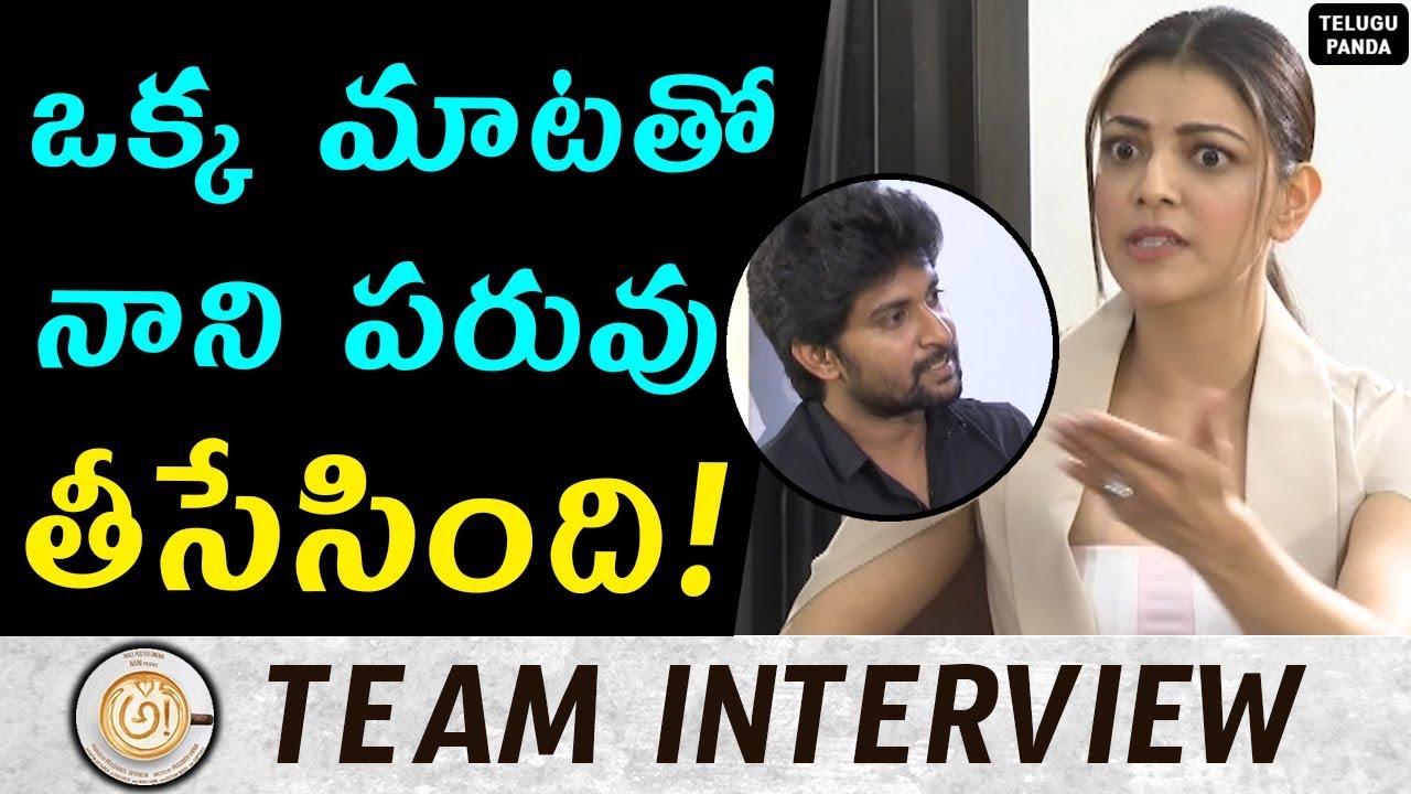 #Awe Movie Team Interview | Kajal Makes Fun Of Nani | Nithya Menen | Regina Cassandra | Telugu Panda
