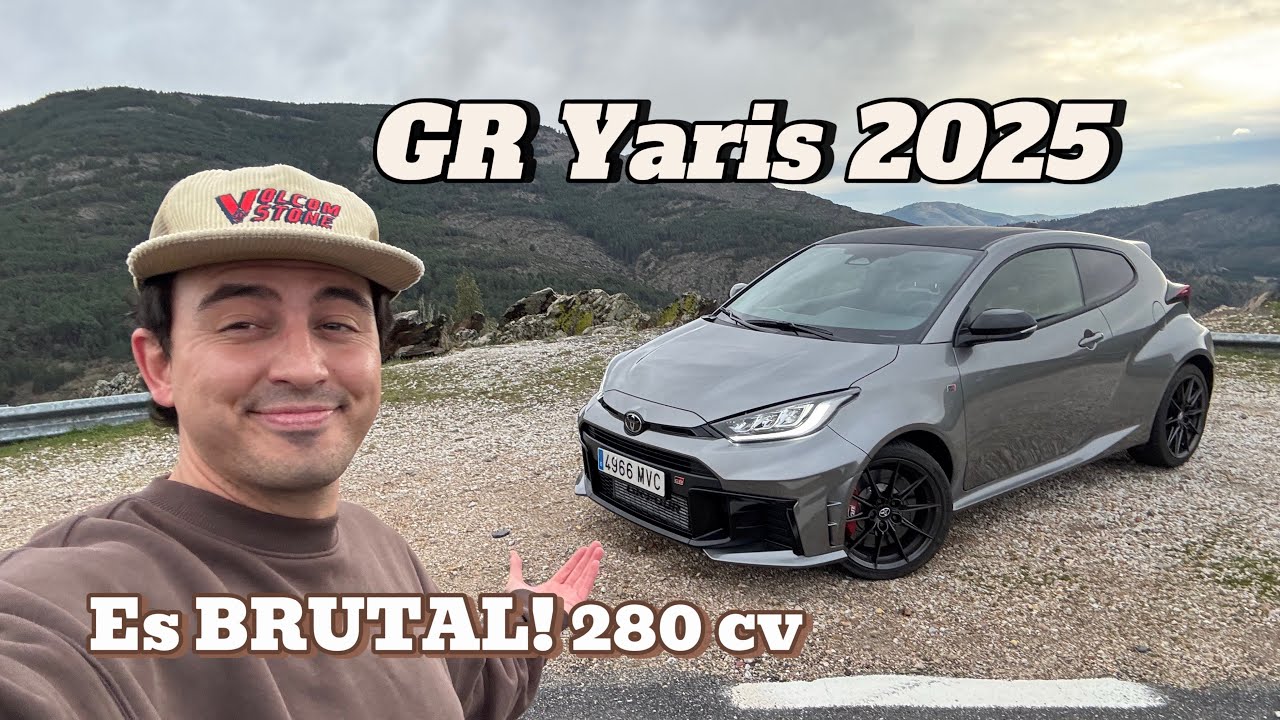 Un COCHE DE RALLY para la calle / El Toyota GR Yaris 2025 ES BRUTAL / 280 cv