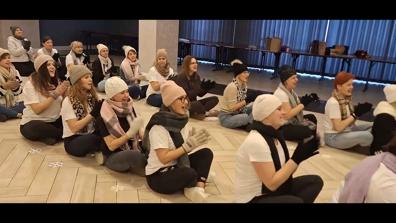 JADĄ W SANIACH DZIECI (zima), piosenka dla dzieci, METODA EDUMUZ