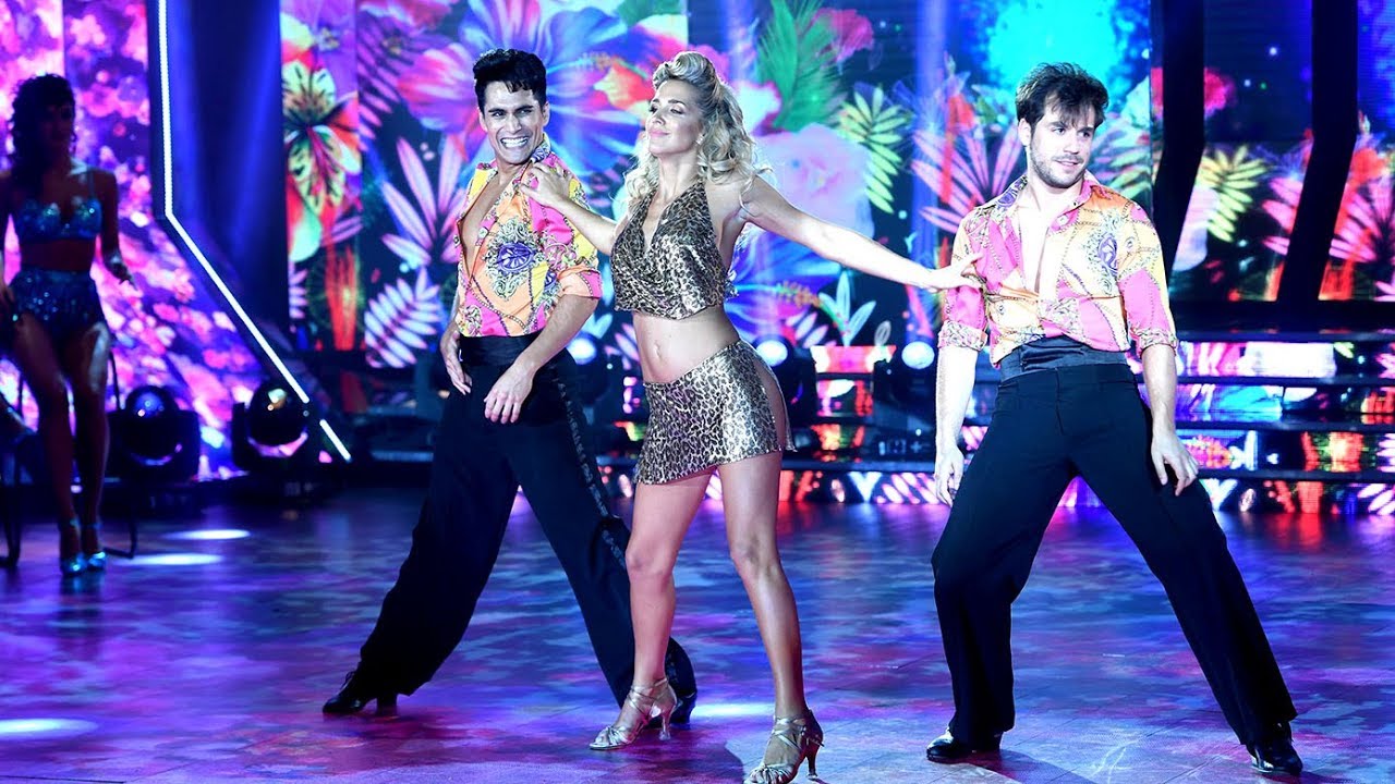 Soledad Fandiño invitó a Fernando Dente en la Salsa de a tres y bailaron 