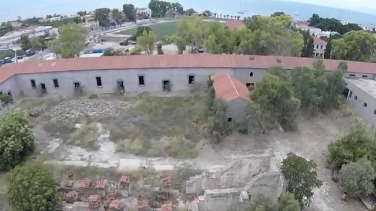 Αίγινα: Ορφανοτροφείο(Φυλακές) Καποδίστρια + Aerial Footage
