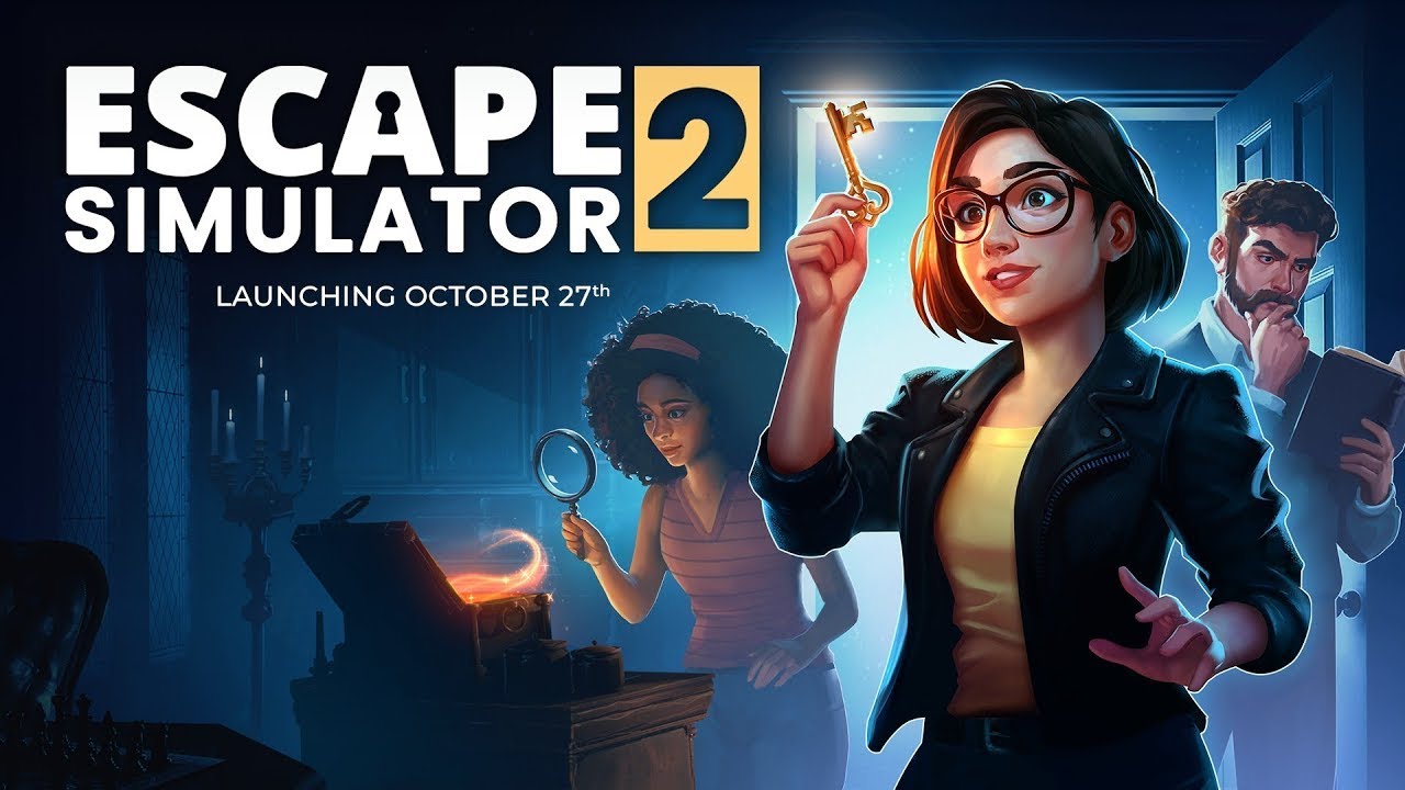 #2. Escape Simulator 2! Замок Дракулы. Пир.