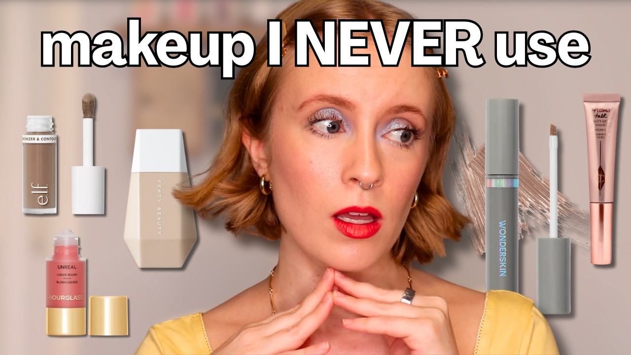full face of my most neglected makeup (based on actual # of uses)